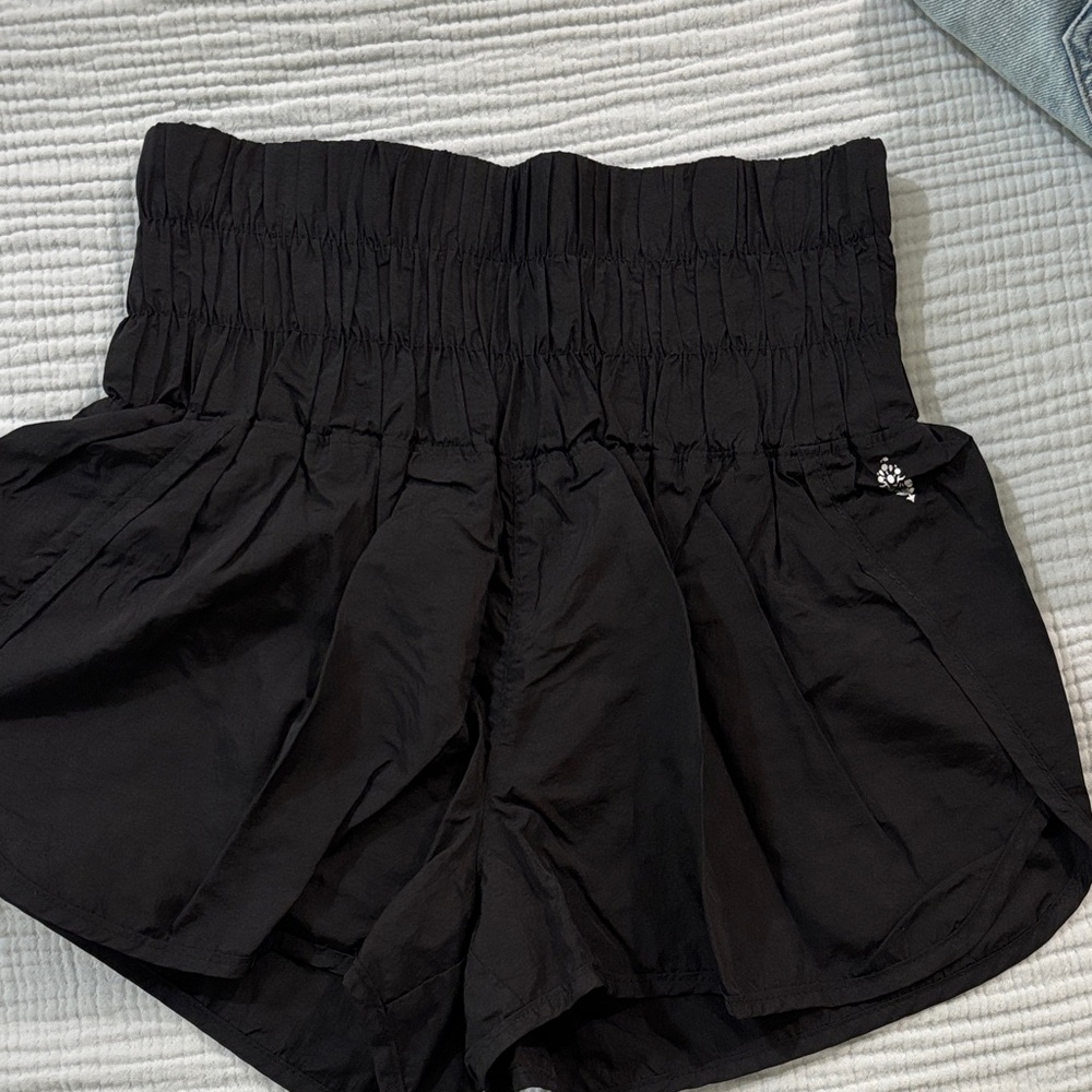 FP Movement by Free People Black High Waist Shorts